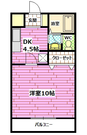 フリックコートSYOの間取り