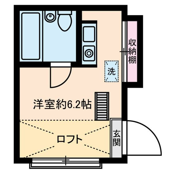 マルソルリヨンの間取り