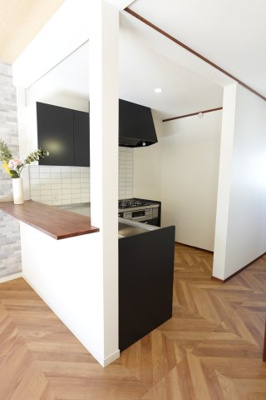 【キッチン】 | 北欧andフレンチのデザイナーズリノベ戸建 