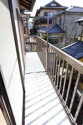 【バルコニー】 | 北欧andフレンチのデザイナーズリノベ戸建 