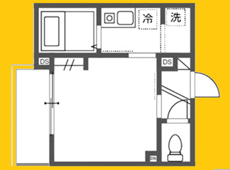 【間取り】 | メルディア白楽