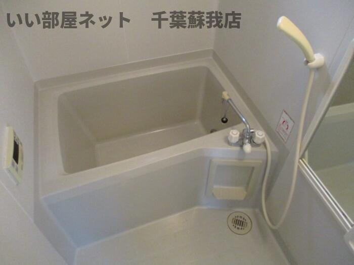 パークハイツ　Ｂの浴室|コンパクトで使いやすいお風呂です