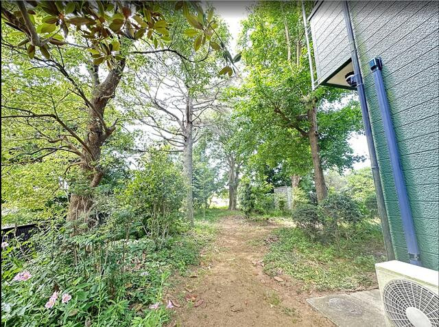 琴田　二世帯住宅の庭