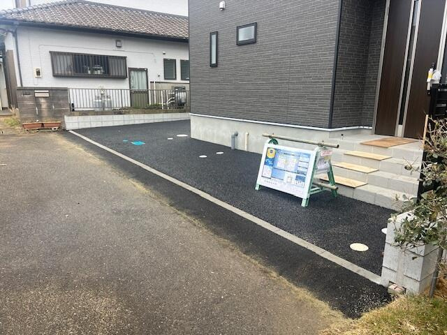 銚子市松岸町　第１の前面道路含む現地写真