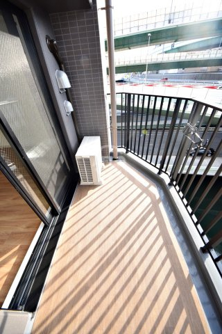 エグゼ堺筋本町のバルコニー|エグゼ堺筋本町　バルコニー