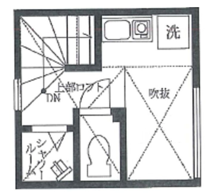 Blanc et Bleu 高円寺の間取り|間取りです。