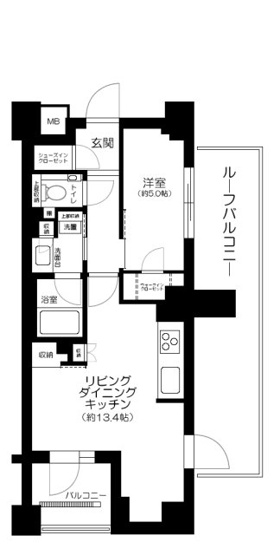 【間取り】 | ジオ市谷仲之町