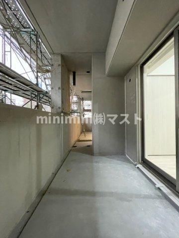 スプランディッドあびこ駅前のバルコニー