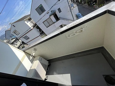 【バルコニー】 | 山科区西野大鳥井町　中古マンション一棟（賃貸オーナーチェンジ）