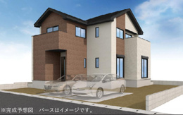 土浦市木田余1期　新築戸建　4号棟の画像