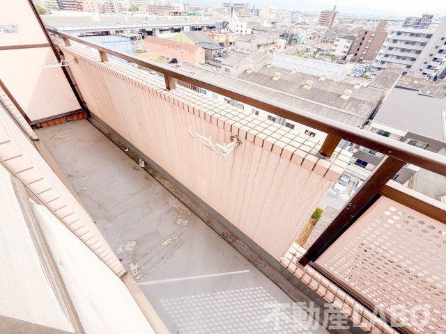 ファーストタウンパートⅤのバルコニー