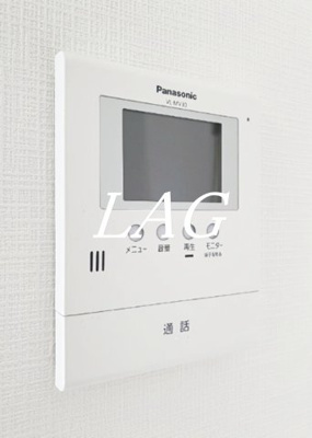 【セキュリティ】 | パークサイド泉町 | モニター付きインターフォンです。