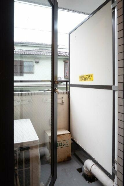 グランドコート駒込のバルコニー