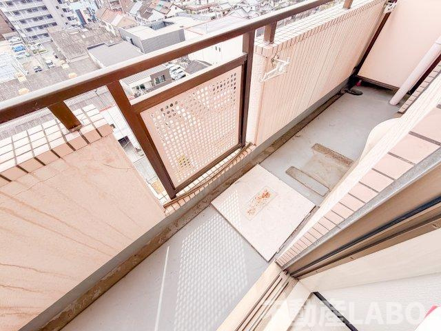 ファーストタウンパートⅤのバルコニー