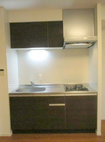 SOCIETY IKEGAMIのキッチン|2口ガスシステムキッチン　カウンターキッチン