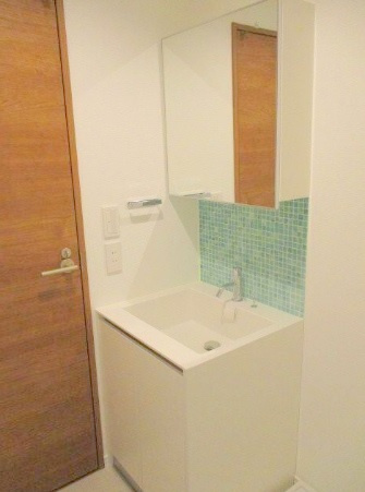 SOCIETY IKEGAMIの洗面所|独立洗面台　室内洗濯機置き場　洗面脱衣所