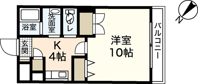 プリオール深田の間取り