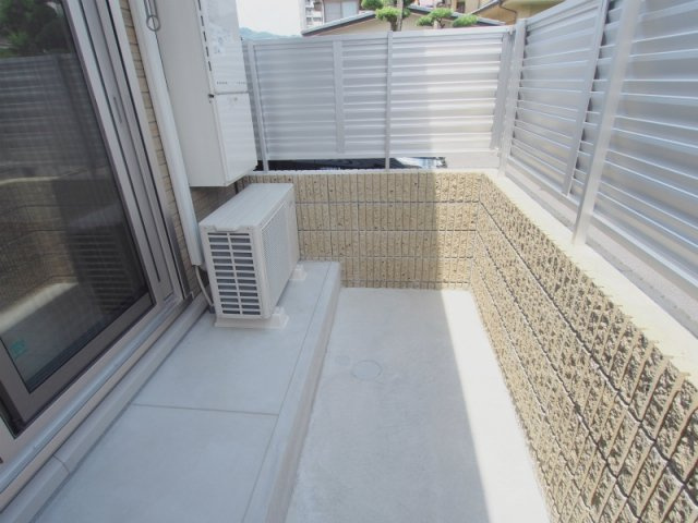 フラワーハイムの庭