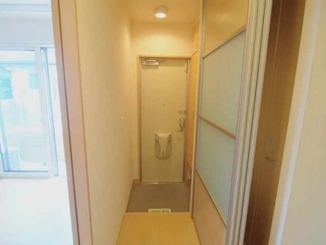 フラワーハイムの玄関