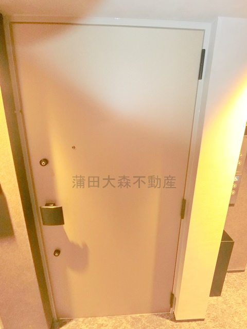 ザ・ライオンズフォーシア蒲田の玄関