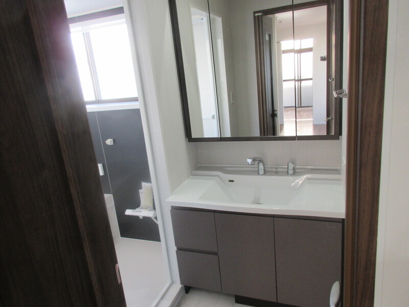 ベルツリーマンションの洗面所