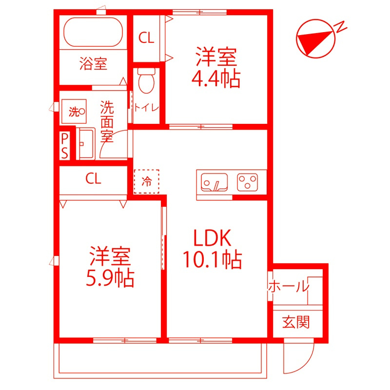 rana kusunokiの間取り