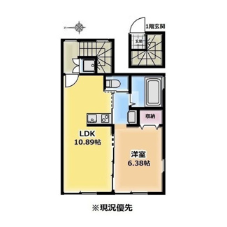 【間取り】 | Ｂ・キャッスル十条