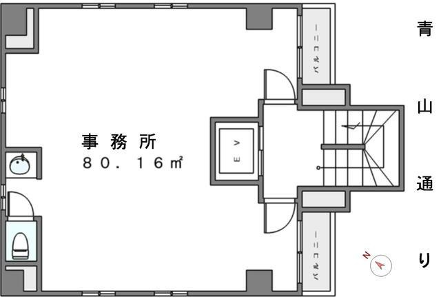 【間取り】 | セントラル渋谷２４６ |  