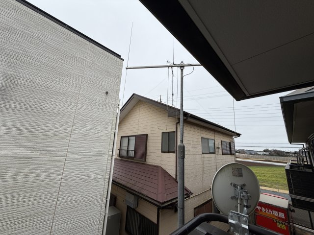 山武郡芝山町岩山貸家の展望