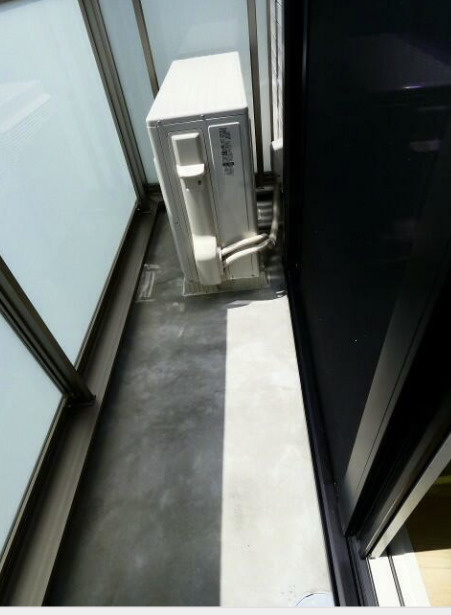 ラ・カーサ・ビアンカのバルコニー