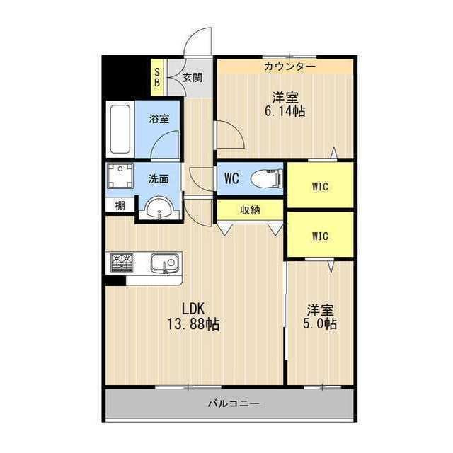 LIBTH大津の間取り