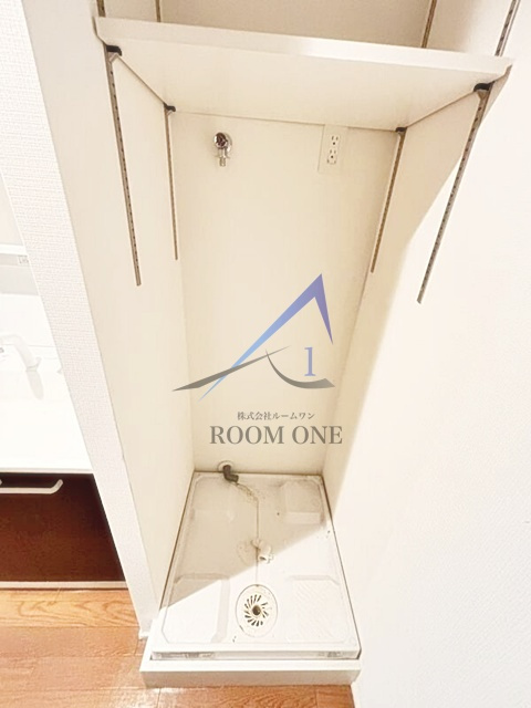 AXIS銀座東の設備|洗濯機置き場です。