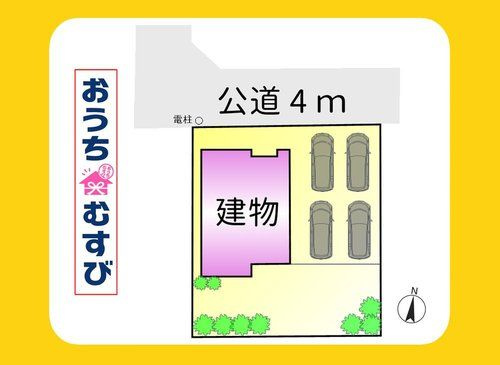 春日井市桃山町2丁目01期(全1棟)の区画図
