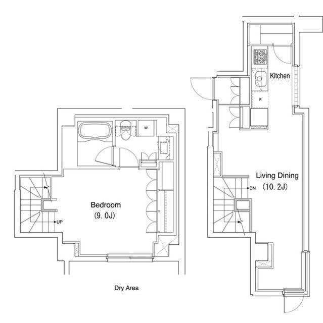 コンフォリア中野の間取り|間取りです。