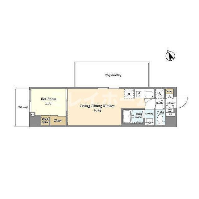 エル・セレーノ品川西大井の間取り