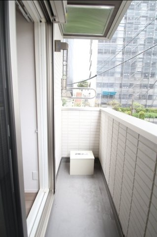 エクセリア南千住のバルコニー