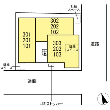 エクセリア南千住の区画図