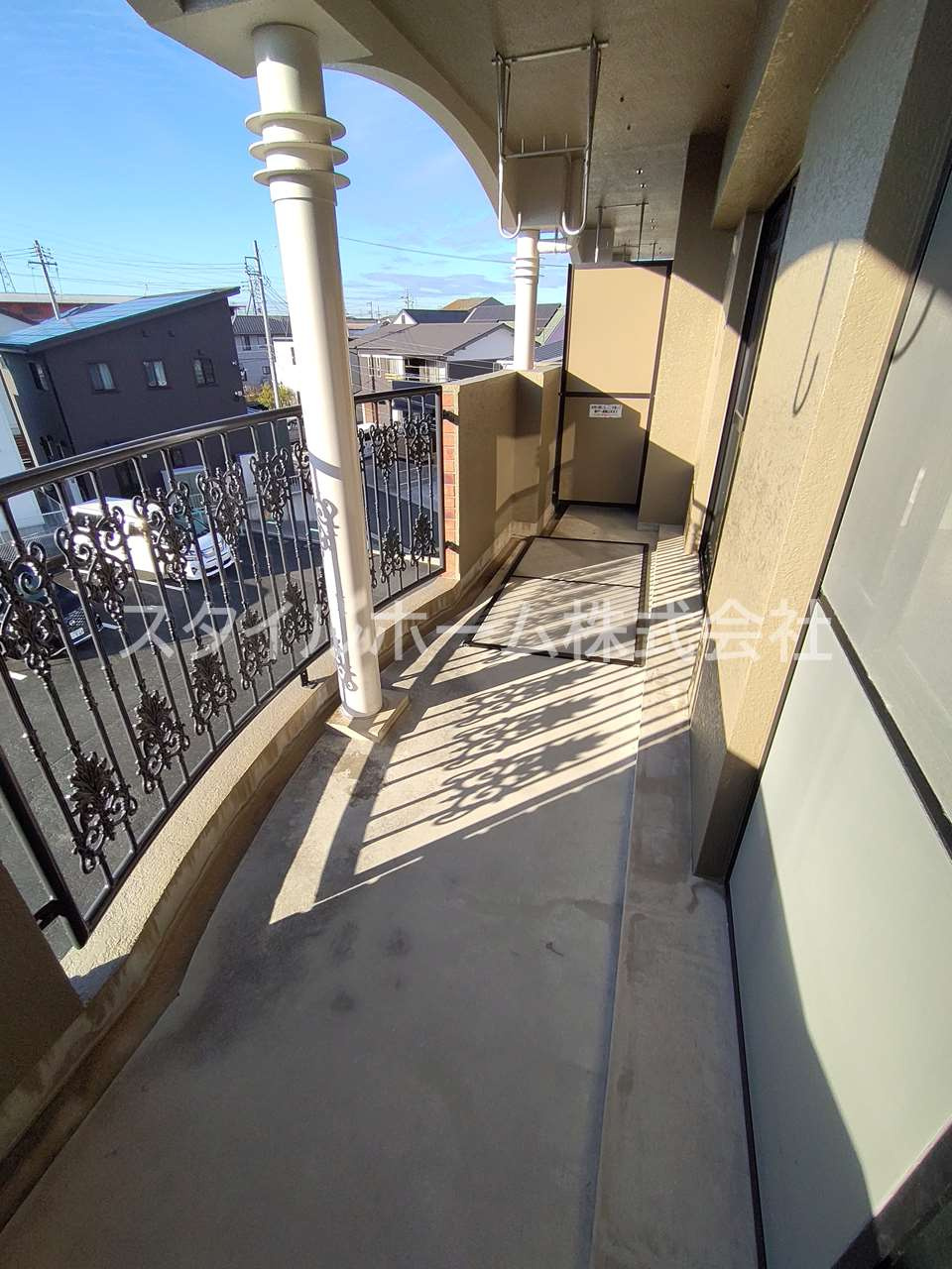 イーストパレスのバルコニー