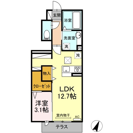 明日香の間取り