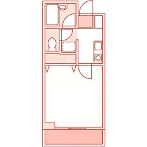 鎌倉市台１丁目の賃貸マンションの間取り|使いやすい間取りです♪