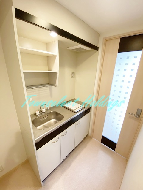 鎌倉市台１丁目の賃貸マンションのキッチン|広々としたキッチンです♪