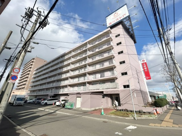 白石南郷サンハイツの外観