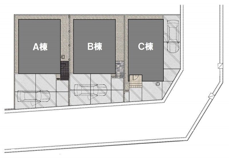 フォレスト本八幡　Ｃ棟の区画図