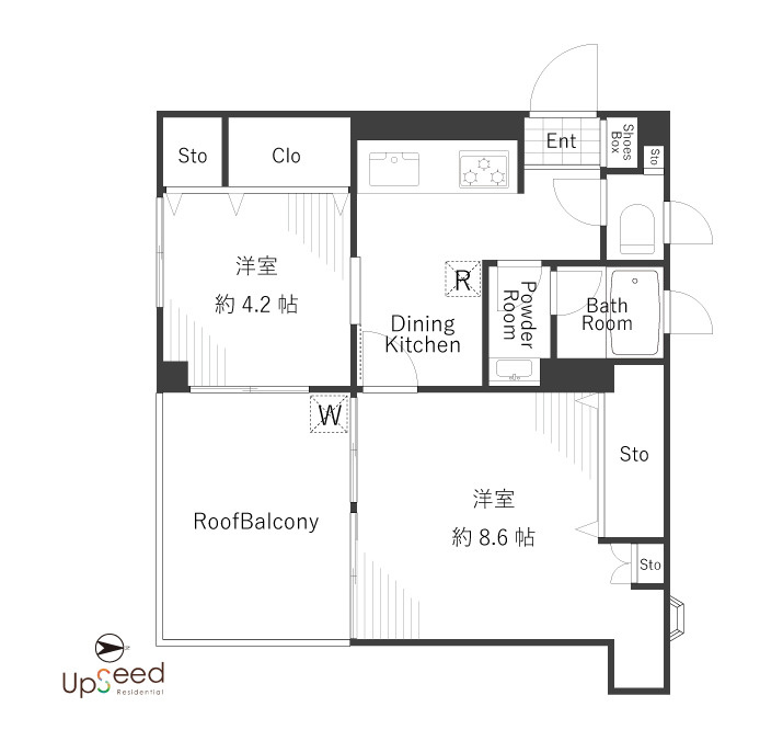 ハイム渡辺の間取り|ハイム渡辺