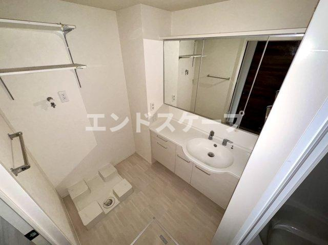 ミュールグレース　Ｂの洗面所|高崎、前橋エリアのお部屋探しはエンドスケープまで！お客様の理想お聞かせ下さい♪