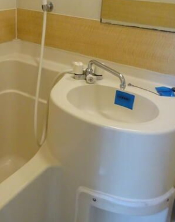 国土池袋ビルの洗面所