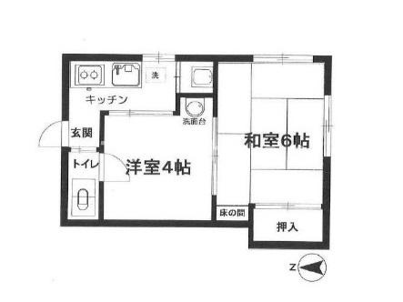 【間取り】 | 関アパート