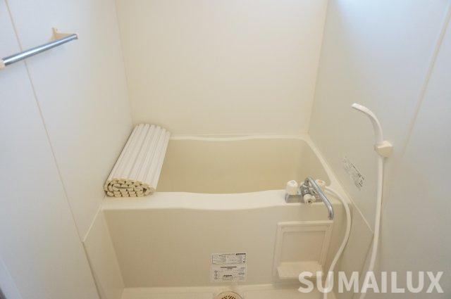 熊本市東区新南部３丁目のアパートの浴室