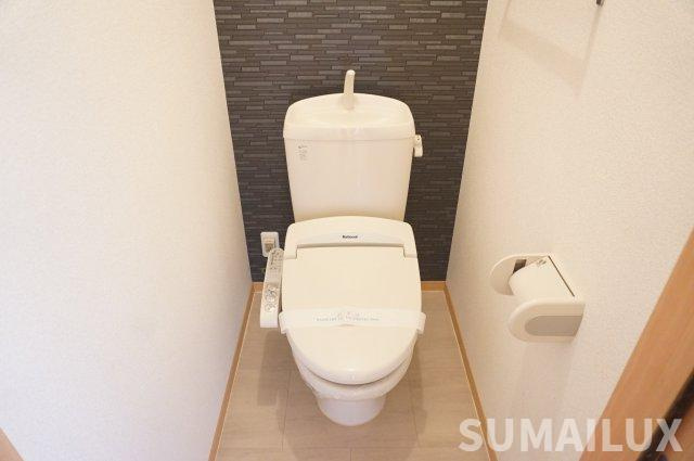 熊本市東区新南部３丁目のアパートのトイレ