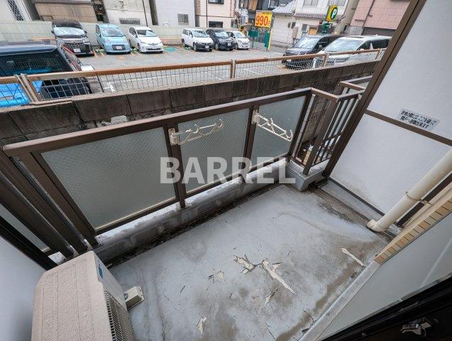 ステラ蛍池のバルコニー